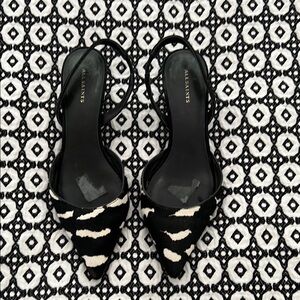 All Saints Black and White Women's Shoes
